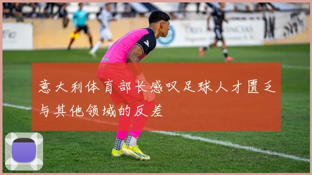 意大利体育部长感叹足球人才匮乏与其他领域的反差